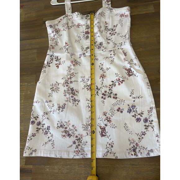 No Boundaries Women’s Floral Button-Front Sundress –Size XL, Casual Summer Dress - Picture 10 of 10